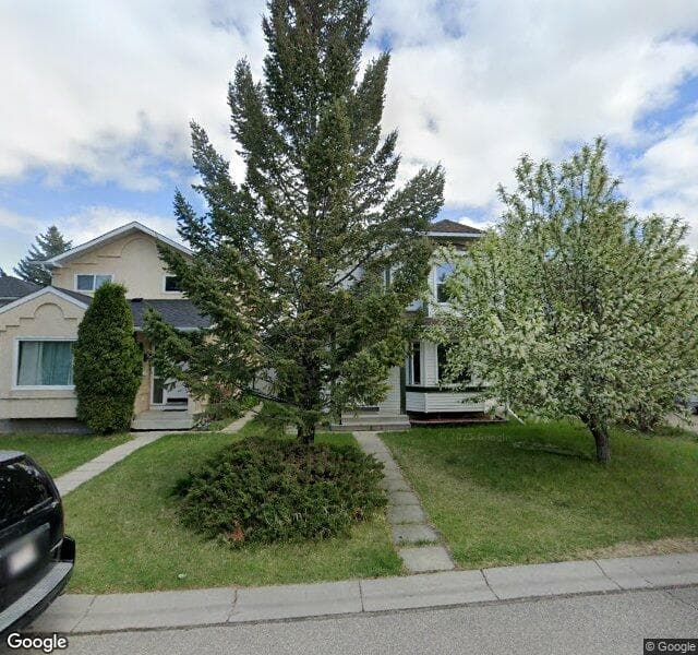 Street view of 75 Millrise Crescent SW, Calgary