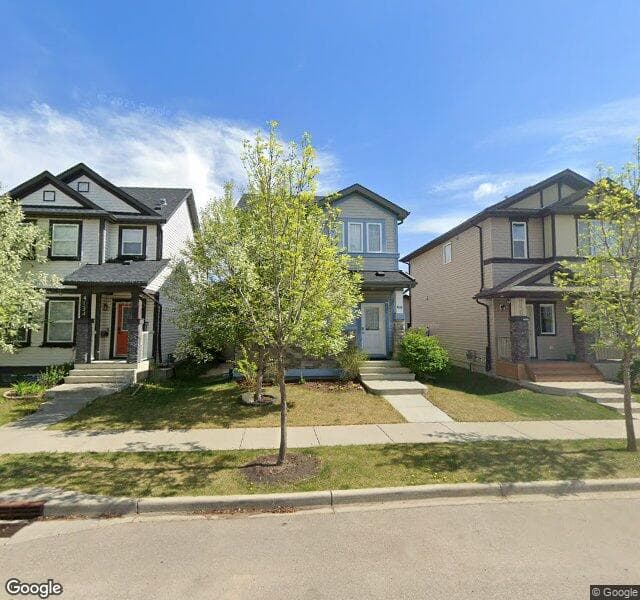 Street view of 4136 Alexander Way SW, Edmonton