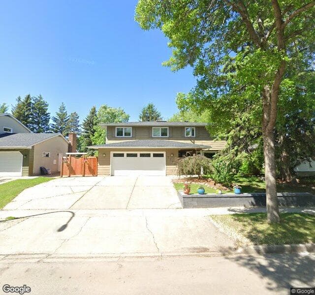 Street view of 7704 155 Street NW, Edmonton