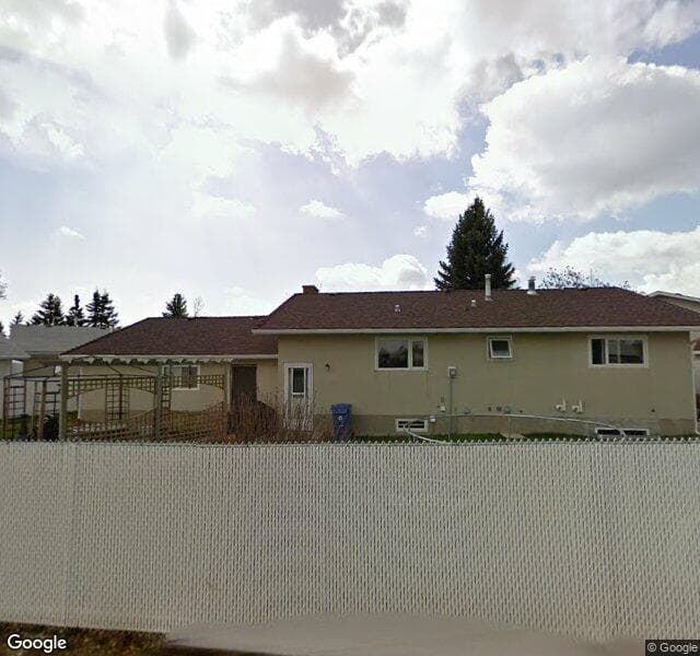 Street view of 216 Hunterbrook Place NW, Calgary