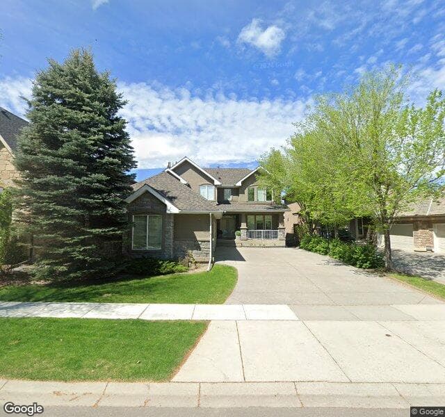 Street view of 150 Mount Douglas Close SE, Calgary