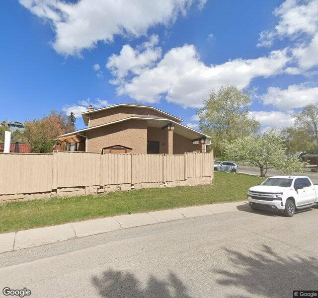 Street view of 45 Hawkwood Boulevard NW, Calgary