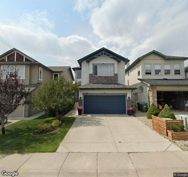 Street view of 107 Tuscany Ridge Terrace NW, Calgary