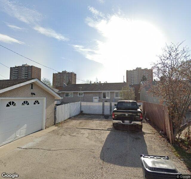 Street view of 8410 156 Street NW, Edmonton