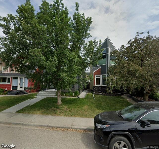 Street view of 2126 Broadview Road NW, Calgary