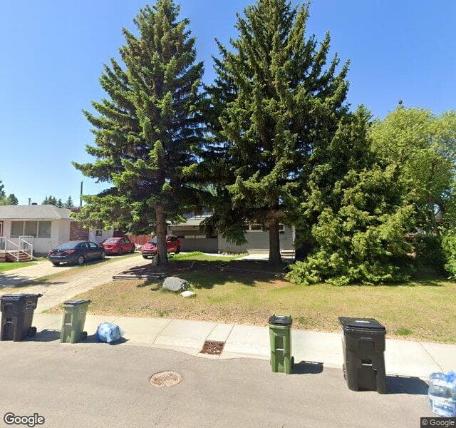 Street view of 7610 153 Street NW, Edmonton