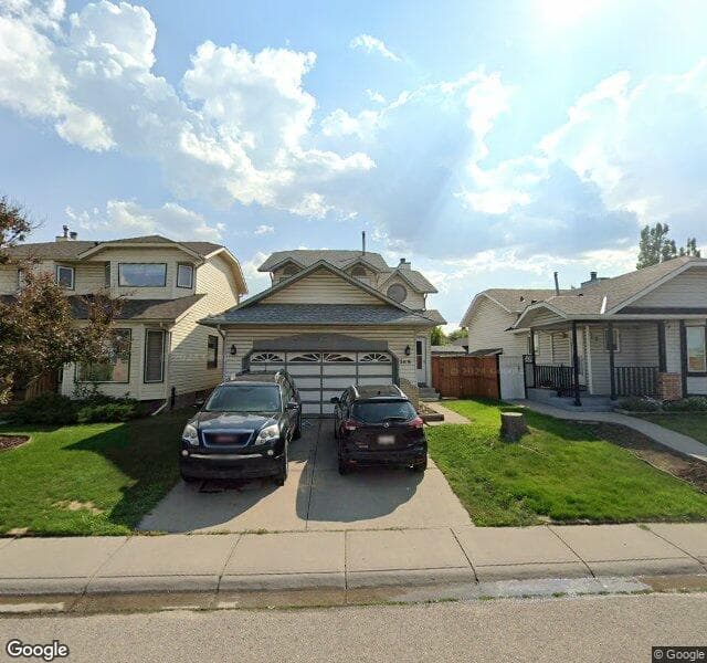 Street view of 168 Riverbirch Road SE, Calgary