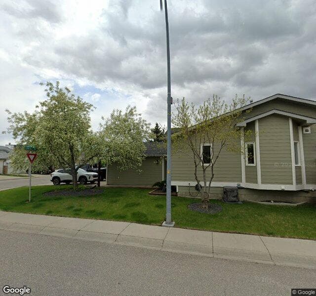 Street view of 128 Shawfield Way SW, Calgary