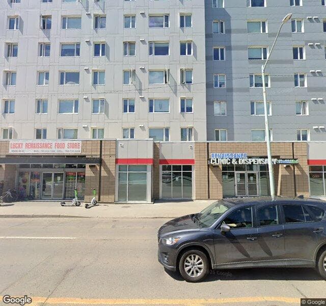 Street view of 705-9505 105 Avenue NW, Edmonton
