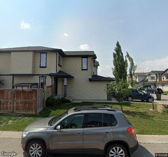 Street view of 158 New Brighton Lane SE, Calgary