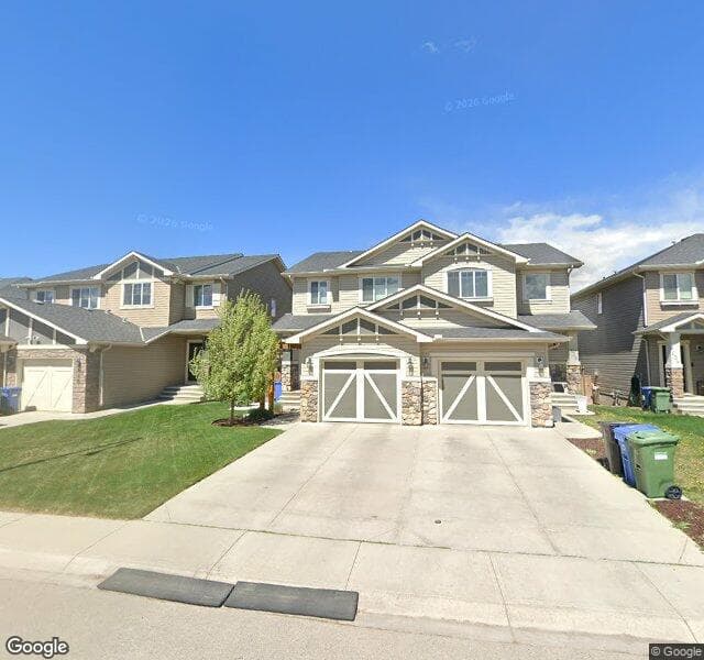 Street view of 142 Brightoncrest Grove SE, Calgary