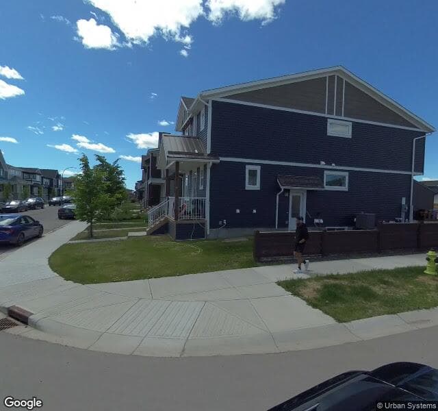 Street view of 121 Seton Villas SE, Calgary