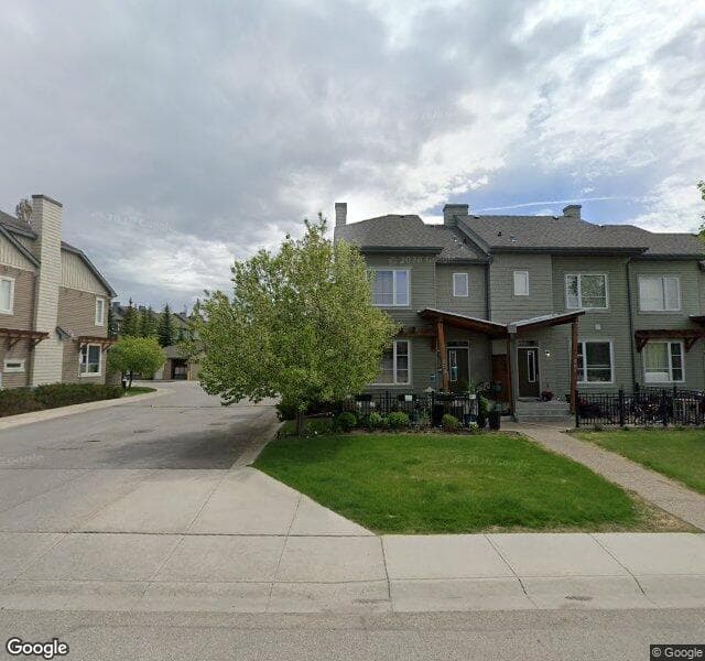 Street view of 203 Chapalina Square SE, Calgary