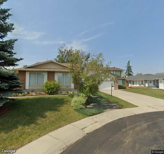 Street view of 2620 126 Avenue SW, Calgary
