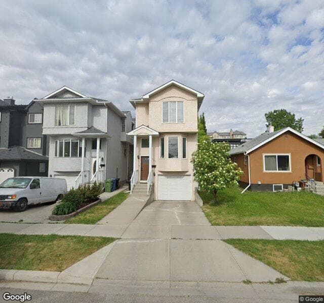 Street view of 1503 1 Street NE, Calgary