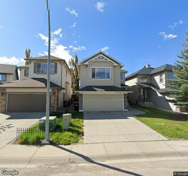 Street view of 86 Cranfield Green SE, Calgary