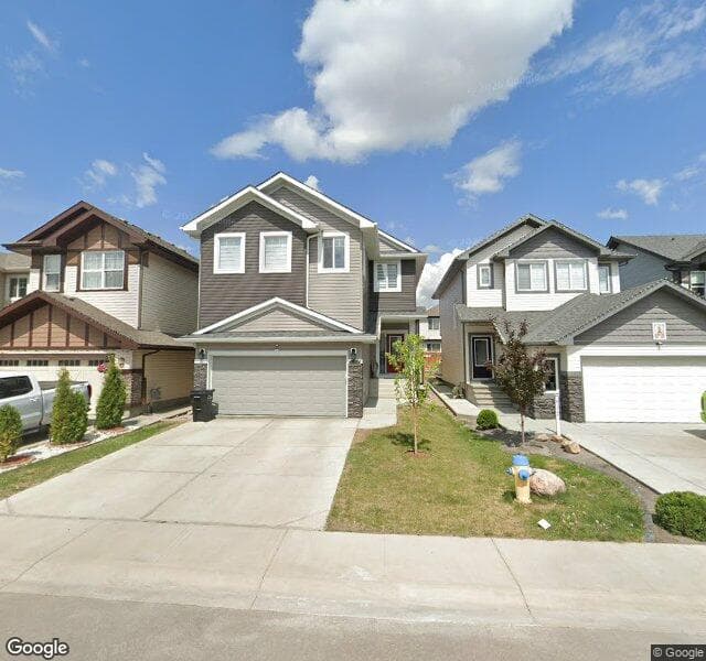 Street view of 4116 171 Avenue NW, Edmonton