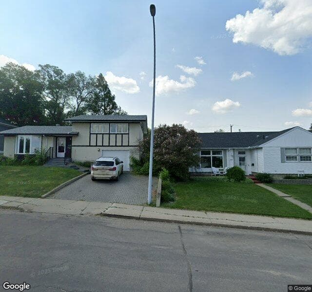 Street view of 4218 121 Street NW, Edmonton