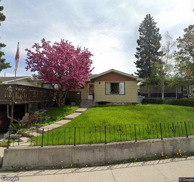 Street view of 112 Fairview Drive SE, Calgary