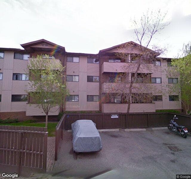 Street view of 101-1917 24A Street SW, Calgary