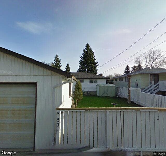 Street view of 531 Hunterplain Hill NW, Calgary