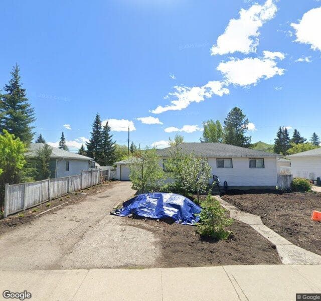 Street view of 8115 43 Avenue NW, Calgary
