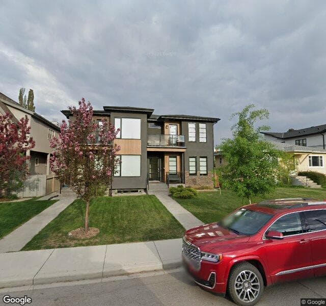 Street view of 203 18 Street NW, Calgary