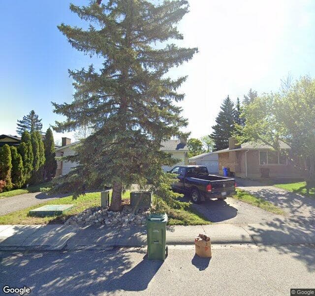 Street view of 12060 Canfield Road SW, Calgary