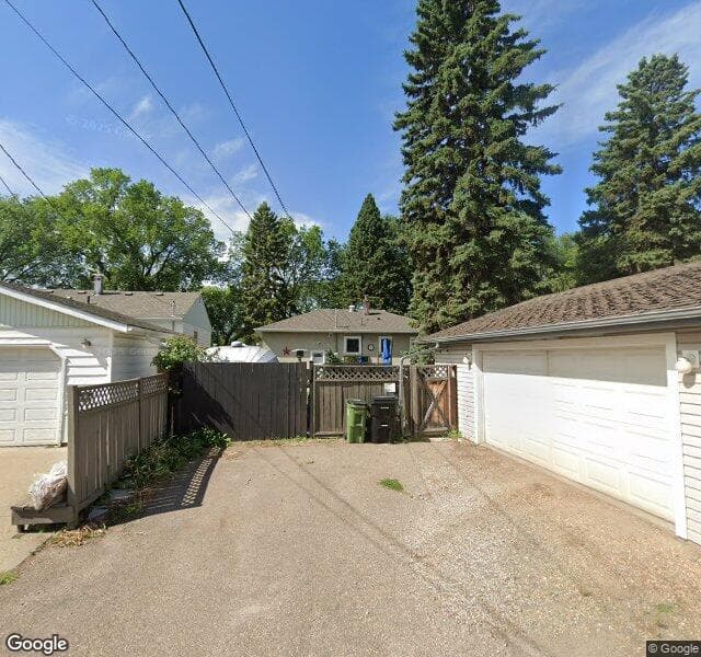 Street view of 11639 137 Street NW, Edmonton