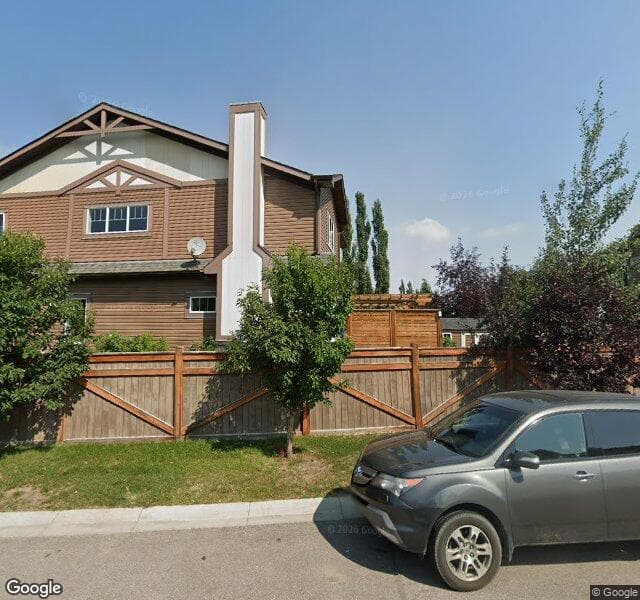 Street view of 109 Cougar Ridge Green SW, Calgary