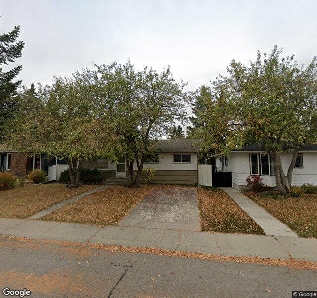 Street view of 100 Hanover Road SW, Calgary