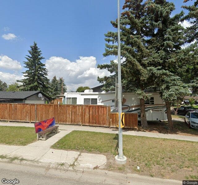 Street view of 9015 Ancourt Road SE, Calgary
