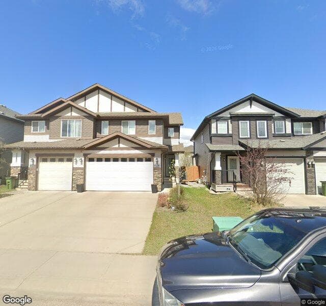 Street view of 20212 43 Avenue NW, Edmonton