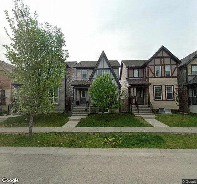 Street view of 1355 New Brighton Drive SE, Calgary