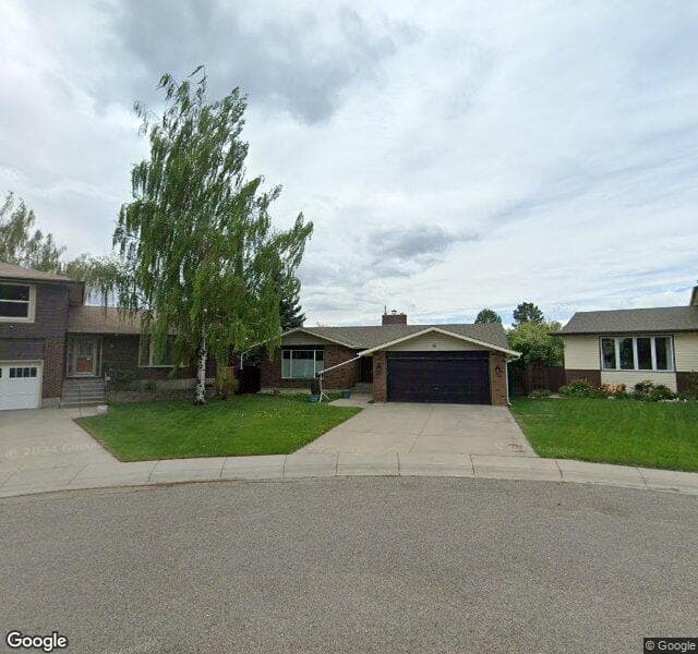 Street view of 92 Deermont Way SE, Calgary