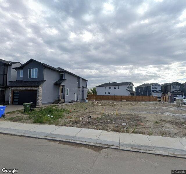 Street view of 136 Saddlepeace Way NE, Calgary