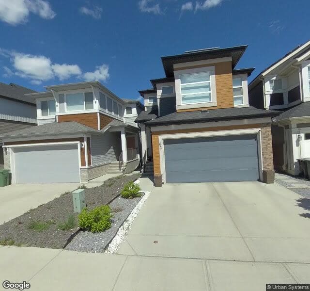 Street view of 67 Seton Rise SE, Calgary