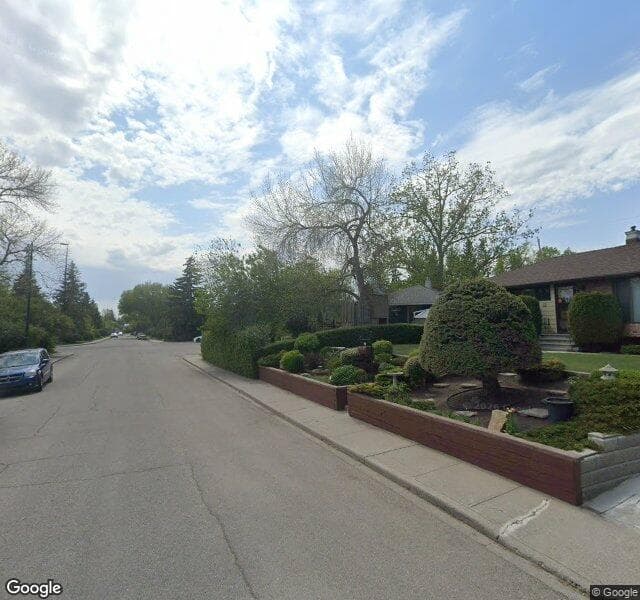Street view of 29 Northmount Crescent NW, Calgary