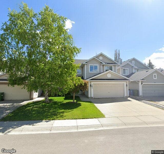 Street view of 181 Mount Selkirk Close SE, Calgary