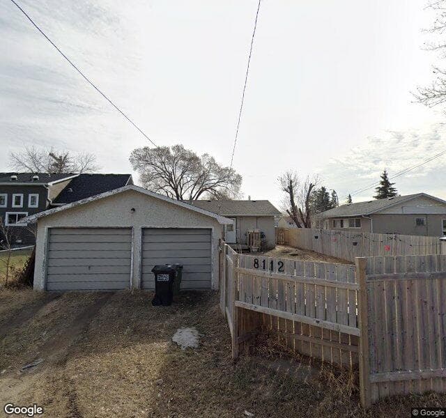 Street view of 8112 159 Street NW, Edmonton