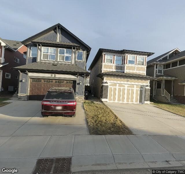 Street view of 77 Magnolia Terrace SE, Calgary