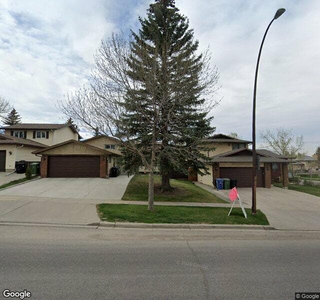 Street view of 8143 Hunterview Drive NW, Calgary