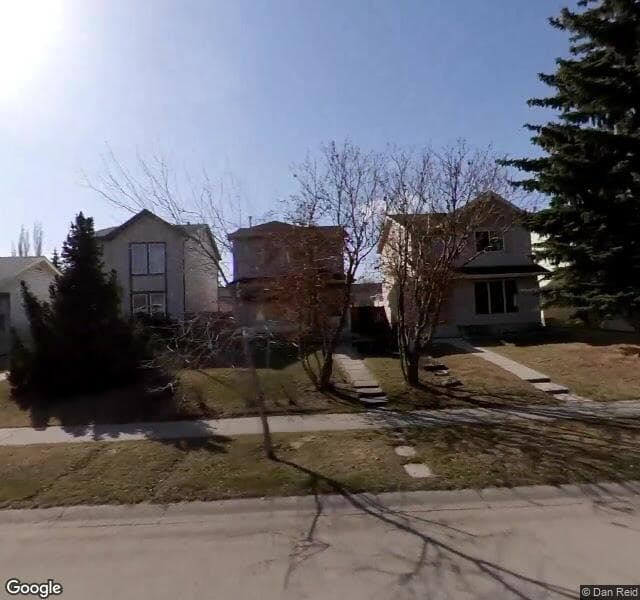 Street view of 983 Riverbend Drive SE, Calgary