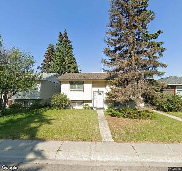 Street view of 1628 Marlyn Way NE, Calgary
