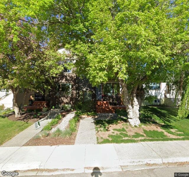 Street view of 1823 William Street SE, Calgary