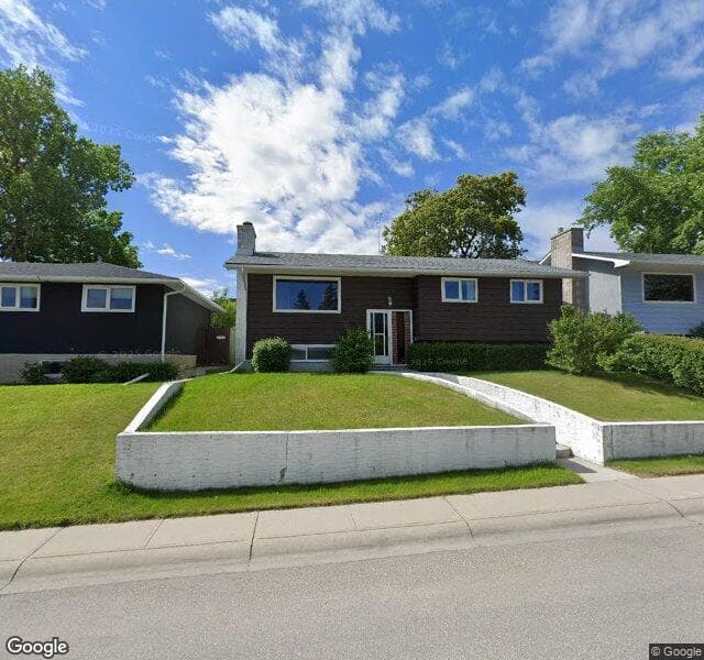 Street view of 7775 Bowcliffe Crescent NW, Calgary