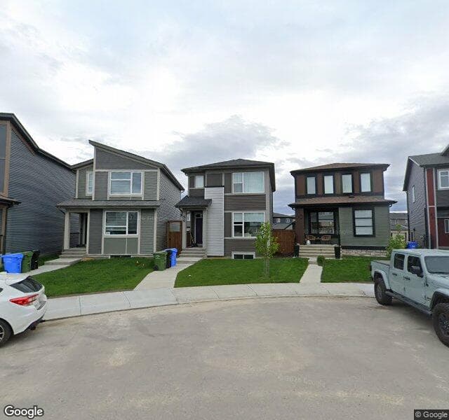 Street view of 54 Wolf Creek Rise SE, Calgary