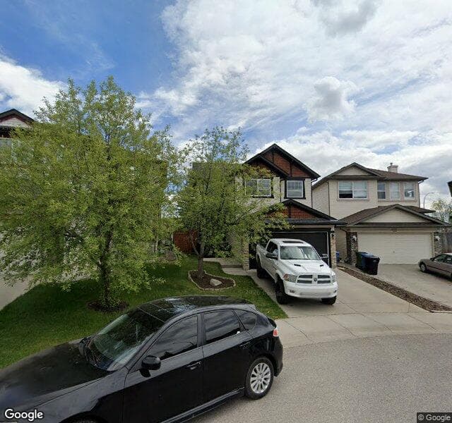 Street view of 156 Rockywood Park NW, Calgary