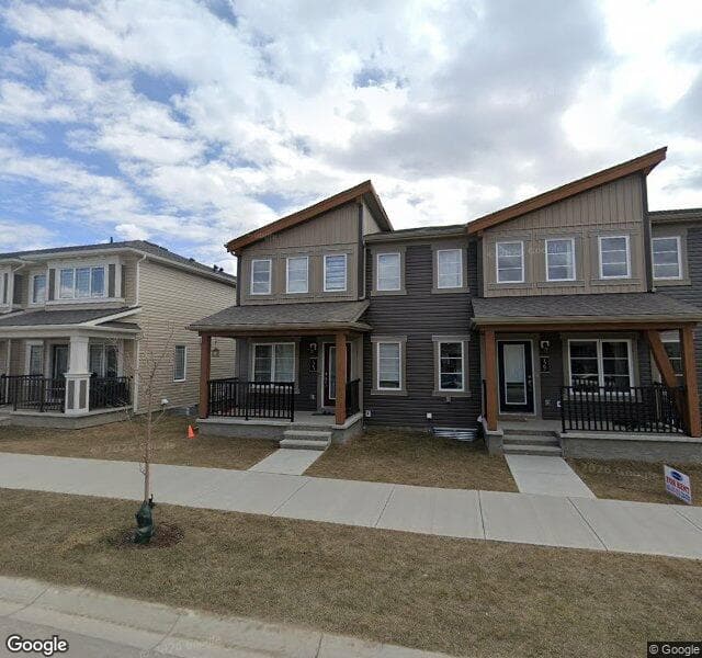 Street view of 1363 148 Avenue NW, Calgary