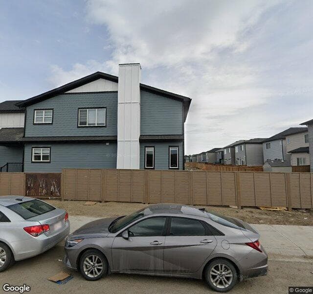 Street view of 821 Savanna Crescent NE, Calgary